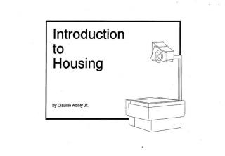 Introduction to Housing - 1994