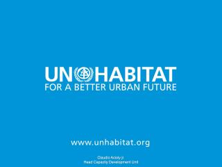 QUIZ - SG UN-Habitat International Leaders in Urban Governance Programme - 2017