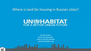 Where is land for housing in Russian cities? - 2018