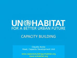 Capacity Building - An overview - UN-Habitat - 2019