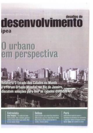 Unindo o urbano dividido: desafios e oportunidades - IPEA interview - 2010