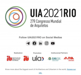 IUA Word Congress Rio - 2021 - front page