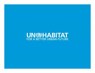 El Sector Vivienda - Una Visión Normative de ONU-Habitat - Estrategias de Prevencion de la Urbanizacion Informal y la Multiplicacion de Slums -…