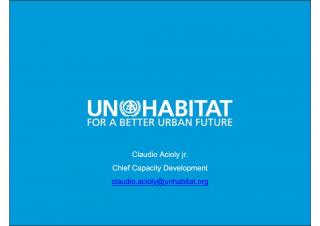 Habitat Partners University Initiative - Global Meeting - 2013