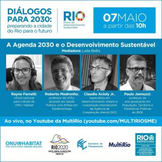 Diálogos para 2030: preparando a cidade do Rio para o futuro - 2020